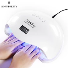 72 Вт Светодиодная УФ-лампа для ногтей быстросохнущая Сушилка для ногтей отмачиваемый УФ-гель отверждение всех гель-лаков 36 светодиодный S УФ-лампа маникюрные инструменты для ногтей