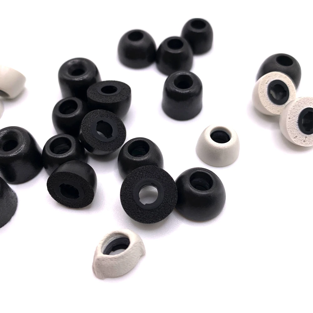 3pair memory foam ear tips ear pads(L M S) black for Samsung Galaxy Buds Pro, Anti-slip, No Fall Out, Noise Canceling ear tips