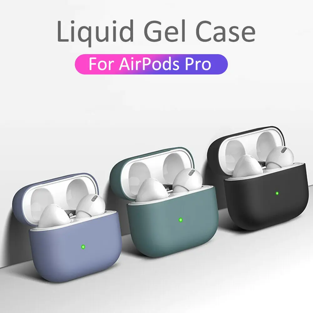 

Silicone Case For Airpods Pro Case Wireless Bluetooth for apple airpods pro silicone Case Cover Earphone Case For Air Pods pro3