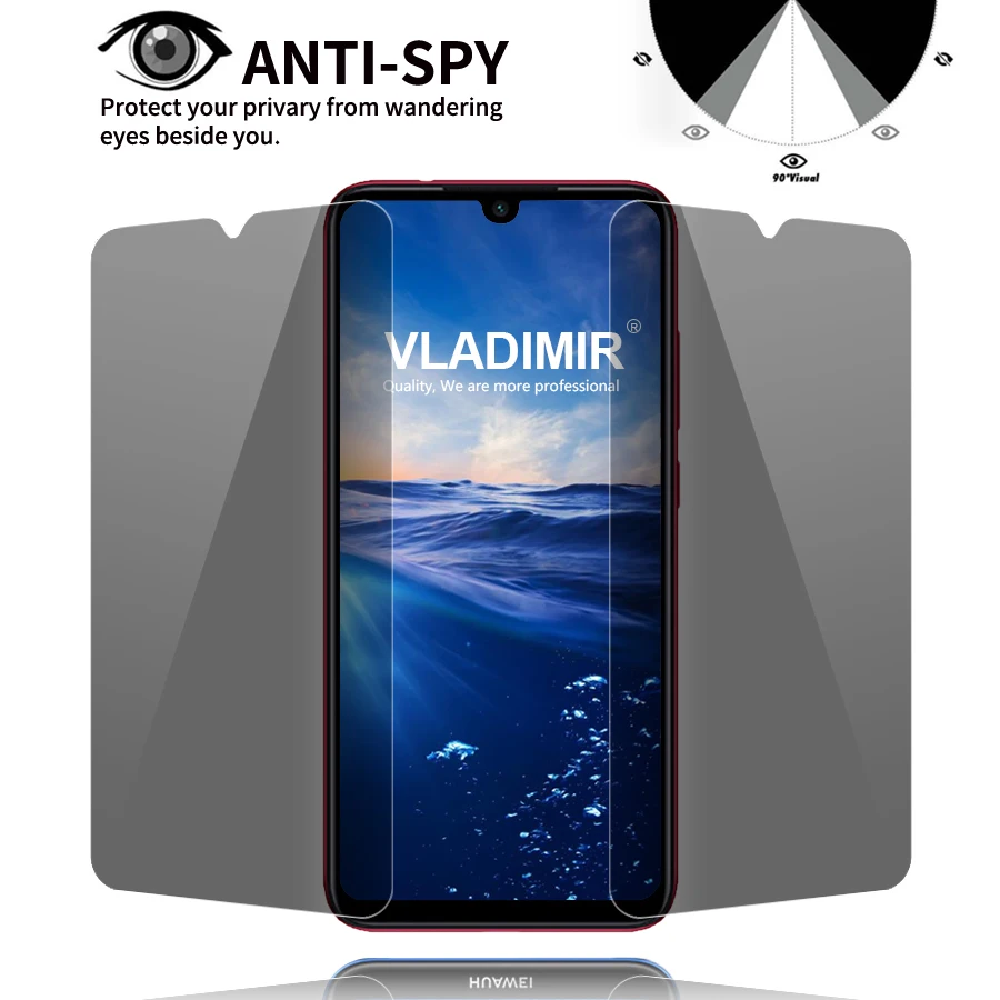 Защитная пленка из закаленного стекла 9H 2.5D для Xiaomi Redmi Note 7 K20 Pro Mi A3 Pocophone F1 9 8 SE