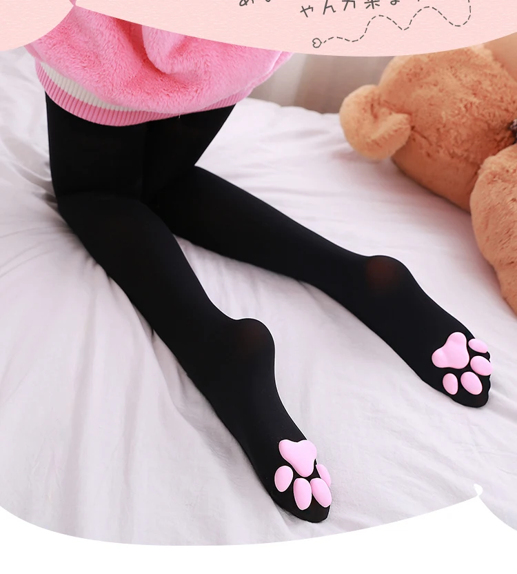 

Cat Paw Socks for Women Girls Kawaii 3D Cat Claw Toe Beanies Cute Gift Lolita PawPads Cosplay Cat Paw Pad Thigh High Sock