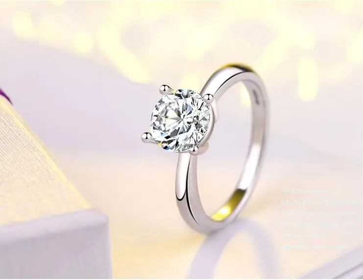 Женское Обручальное кольцо из серебра 925 пробы R4324C|925 sterling silver ring|sterling ringsrings for women |
