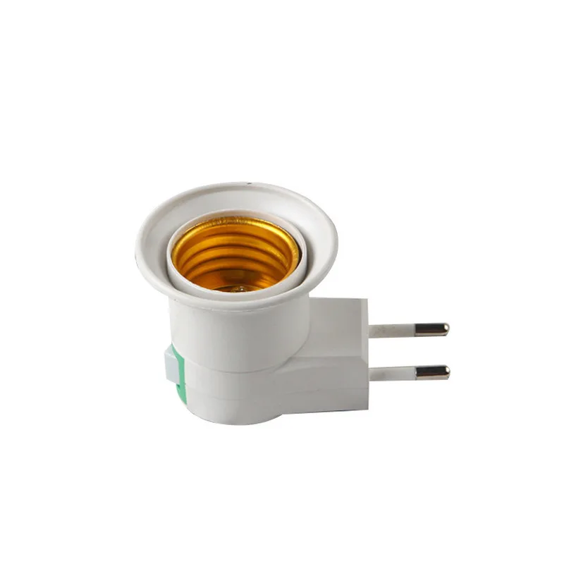E27 Светодиодный светильник розетка в ЕС держатель адаптер конвертер ВКЛ/ВЫКЛ для лампы