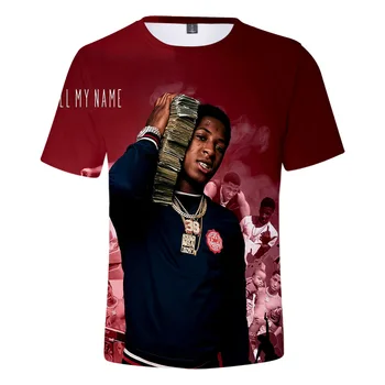 

Character 3D Print Rapper YoungBoy Never Broke Again T Shirt Rap Hiphop Men's T-shirt Cool Streetwear Trend Tshirt Hip Hop Tops