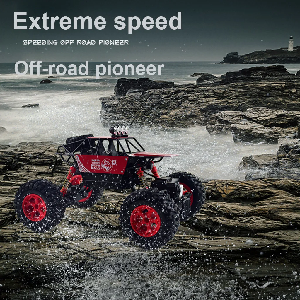 RC 1:14 2WD высокоскоростной гоночный автомобиль четырехколесный внедорожник модель дорожного транспортного средства дистанционного управления грузовик Внедорожные багги игрушки#4