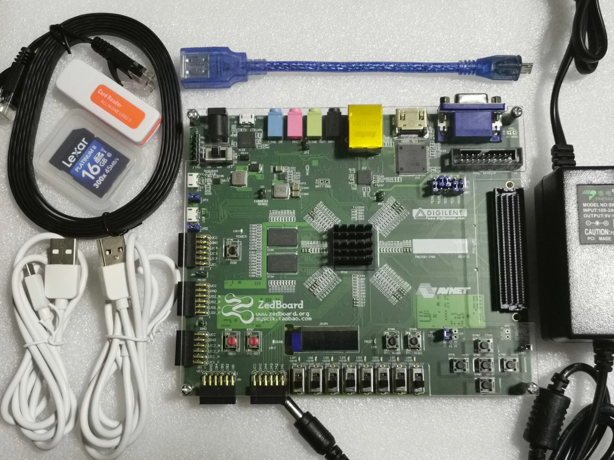 Zedboard ZYNQ FPGA макетная плата FMC разъем совместим с PetaLinux