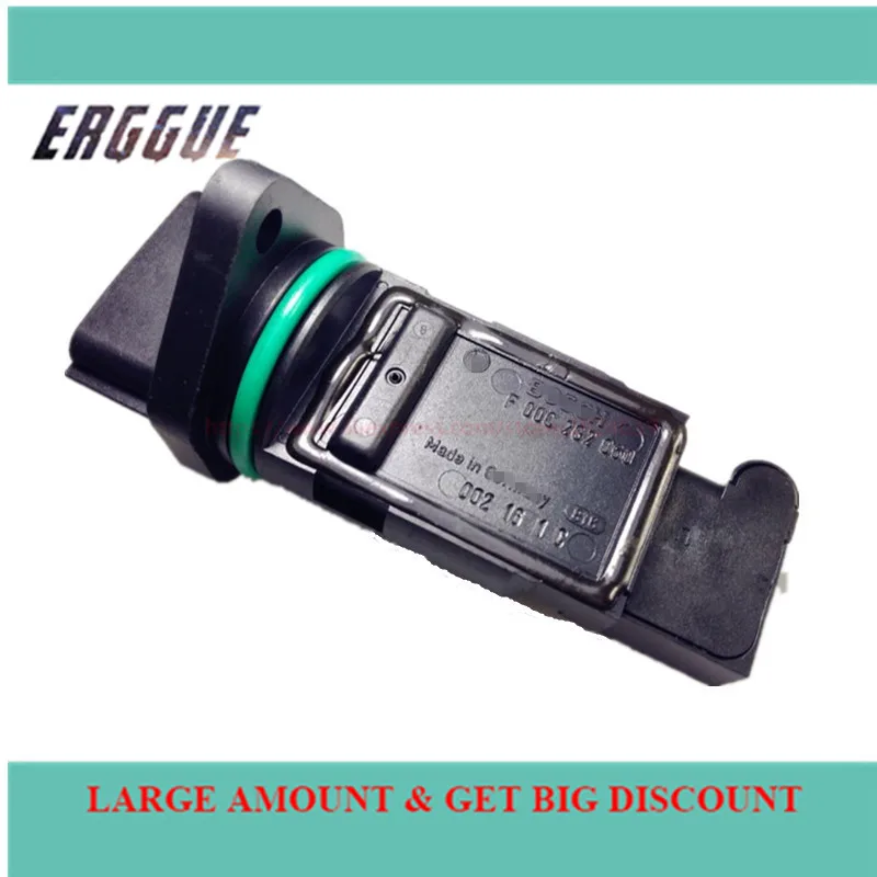 ERGGUE OEM датчик 22680-5M000 226805M000 0280218152 подлинный Массовый датчик расхода воздуха MAF для Nissan 00-02 Sentra 1.8L