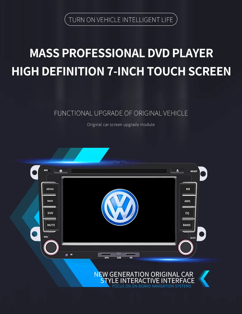 DVD/CD/MP5 плеер с gps-навигатором для Volkswagen VW Skoda Octavia Golf 5 6 touran passat B6 jetta Polo Tiguan аудио плеер