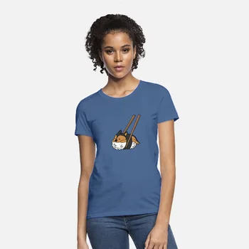 

Women's Chopsticks Loose Round Neck Short Sleeve T-shirt Women 2020 New