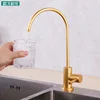 Golden luxury kitchen faucet black pure water drinking tap filter white color kitchen faucets ► Photo 2/6