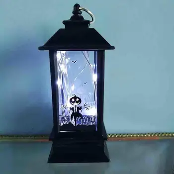 

Halloween Creative Romantic Pumpkin Light Pumpkin Lamp Hanging Lantern Garden Party Bat Skeleton Kids Spider
