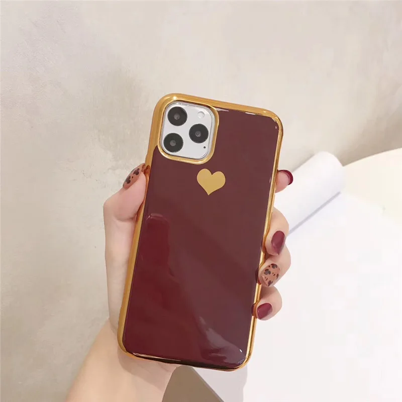 GlamPhone Чехол Покрытие чехол для телефона с рисунком на тему любви для iPhone11Pro/Max X XS Max XR Мягкий силиконовый чехол для iPhone11 7 8 6 6s Plus чехол