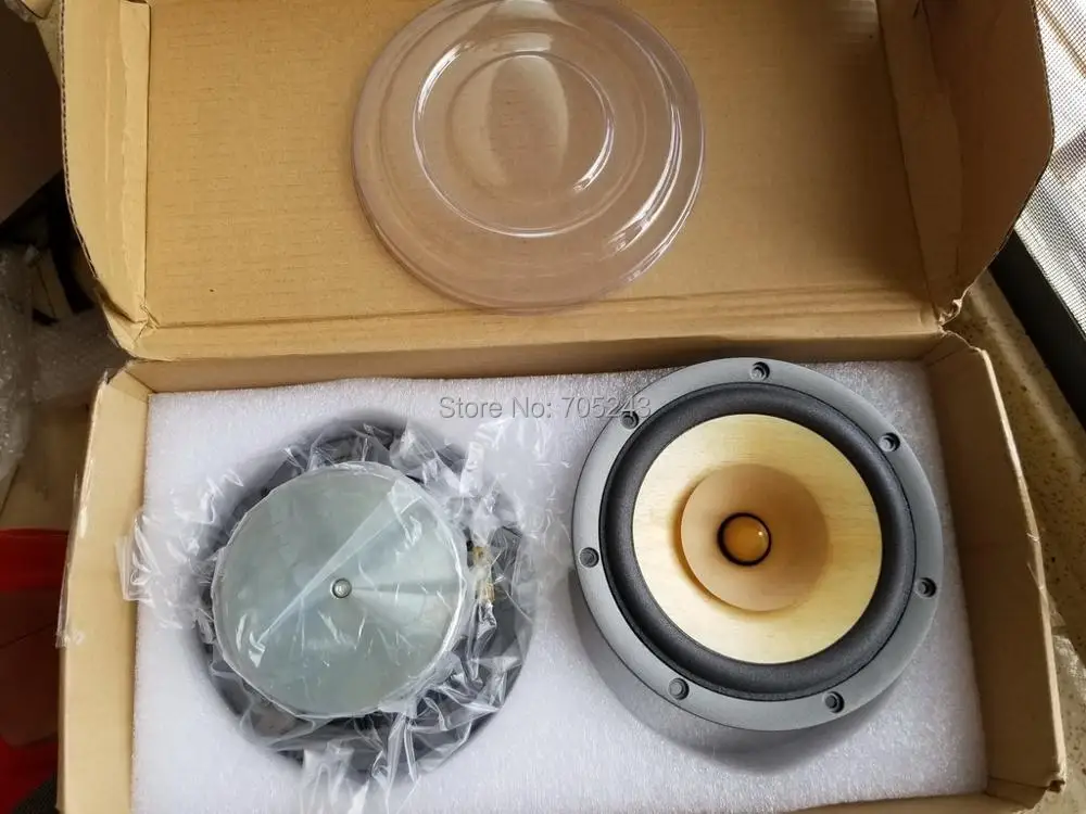 

pair 2pcs Melo David HiEND 6.5 inch fullrange speaker PK lowther Voxat KO fostex