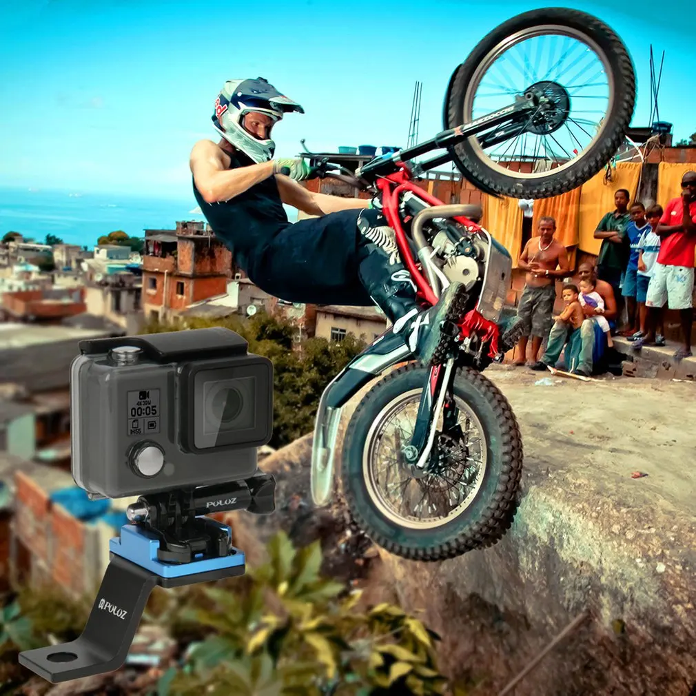 PULUZ Fat Cow Gopro4 аксессуары велосипедный кронштейн металлический фиксированный каркас для верховой езды оборудование ударопрочный
