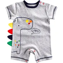 Macacão de algodão para bebê recém-nascido, roupa de manga curta de verão, unissex, para meninos e meninas, macacão para bebês recém-nascidos, 2021