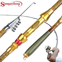 Sougayilang 1.8-3.6M canna da Pesca telescopica di alta qualità M potenza canna in fibra di carbonio Spinning canna da viaggio carpa attrezzatura da Pesca Pesca