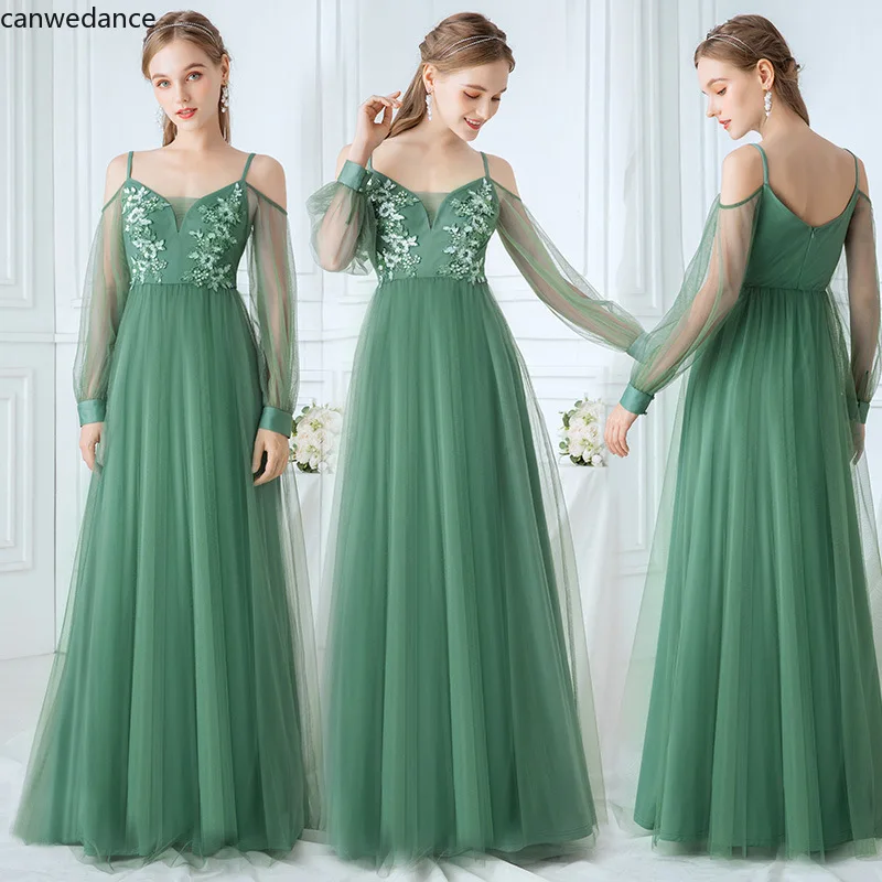 

Женское платье с кружевной аппликацией, светло-зеленое официальное платье длиной до пола с бусинами