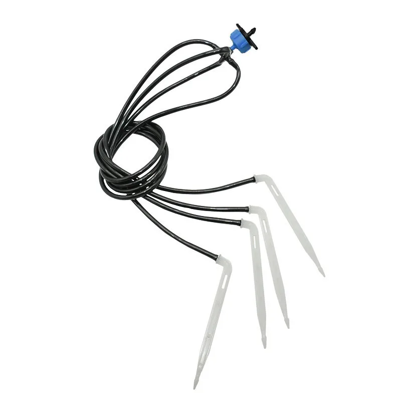 4L 8L 4-way arrow drip system emitter irrigation system micro flow dripper For Water Saving Irrigation greenhouse 1set 