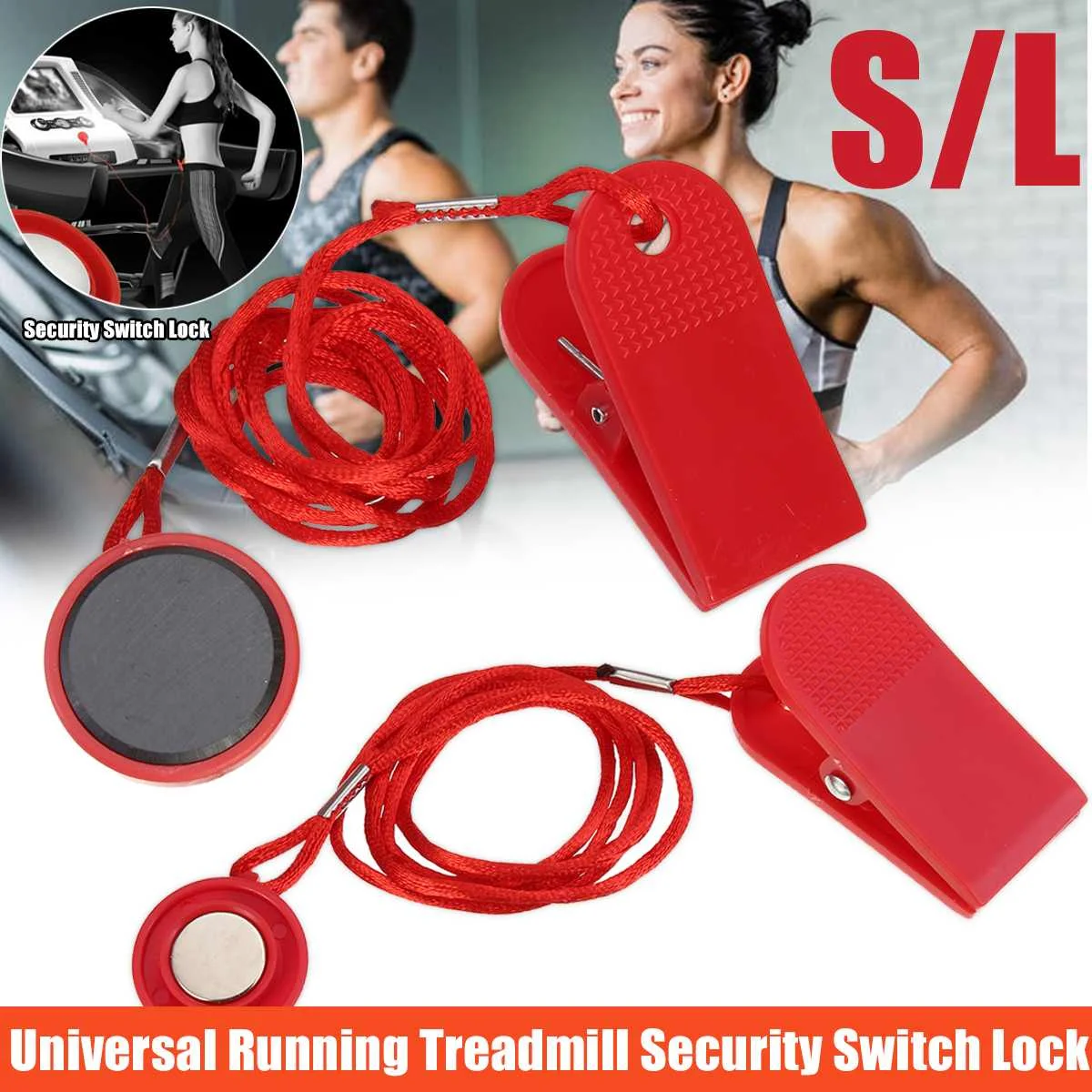 Tool Sports Safety Lock Switch Treadmill Key Universal Magnet Emergency Stop 