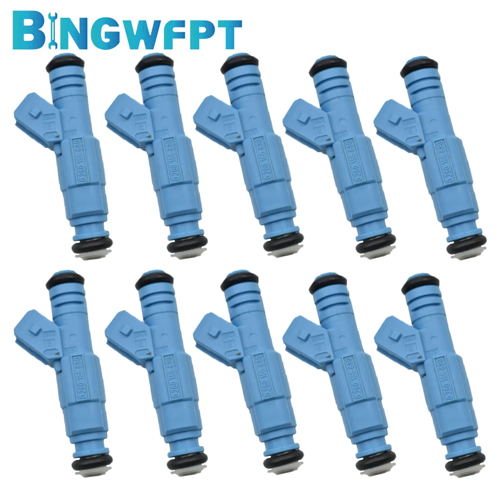 10pcs/set 100 Working Fuel Injectors 0280155830 9186060 420874520 For
