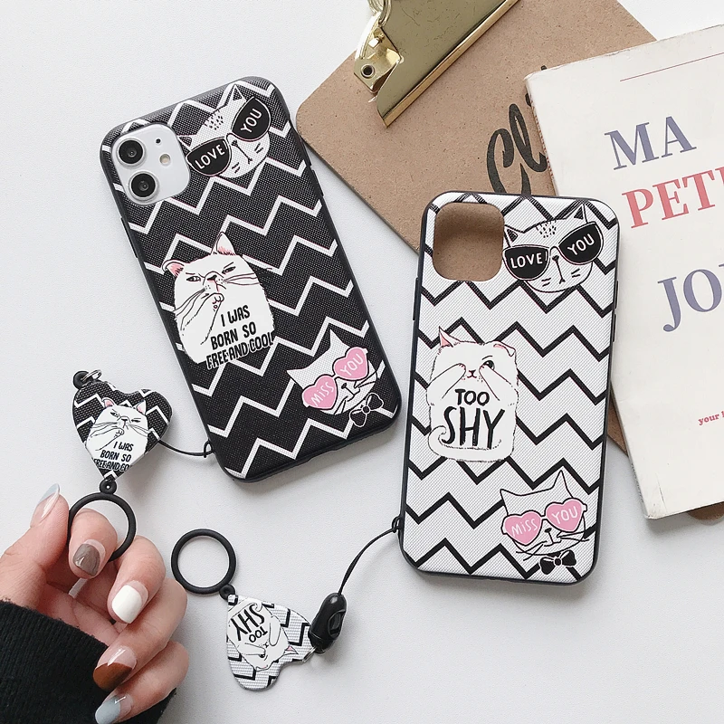 Для iphone7 11 любителей кошек девочек любимый подарок для iphone6 6s 8 Plus X XR XS Max Pro 5 5S SE |