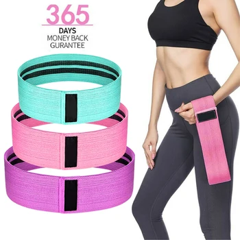 

Unisex Booty Band Hip Circle Loop Resistance Band Workout Exercise for Legs Thigh Glute Butt Squat Bands Non-slip Design