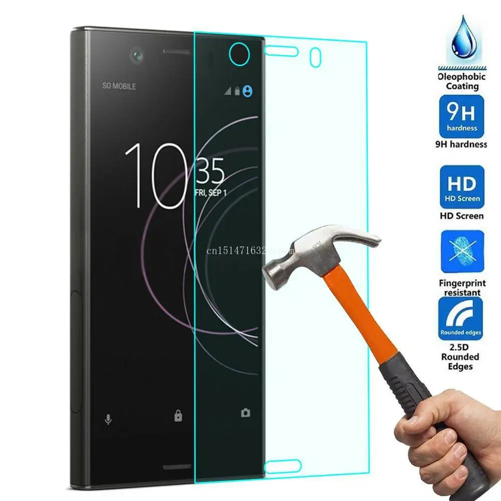 Закаленное стекло для Sony Xperia 1 XZ4 XZ3 X XZ1 Compact XA1 XA Ultra XZ XZS XZ2 Premium 2 шт.|Защитные стёкла и