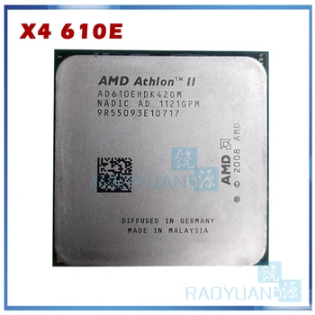 

AMD Athlon X4 610E X4-610E 2.4GHz Quad-Core CPU Processor AD610EHDK42GM 45W Socket AM3 938pin