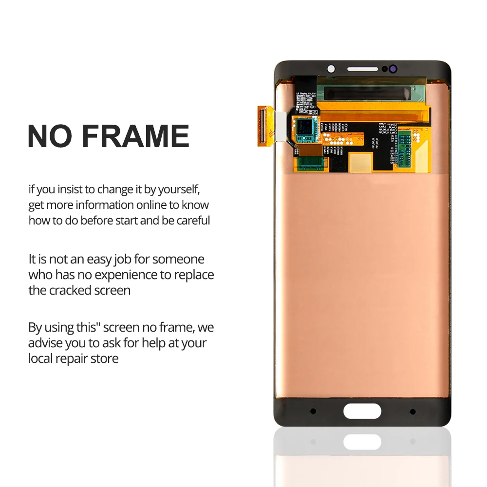 ЖК дисплей AMOLED для Xiaomi Mi Note 2 с сенсорным экраном 5 7 дюйма и дигитайзером 2|Экраны