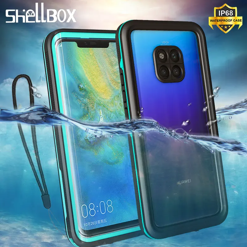 

Водонепроницаемый пыленепроницаемый чехол для телефона Huawei Mate30 Pro P30 IP68 для дайвинга для Huawei Mate 20 Pro полностью герметичный чехол для занятий спортом на открытом воздухе