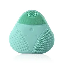 Силиконовый Электрический Очищающий Инструмент, очищающая щетка для сужения пор для лица