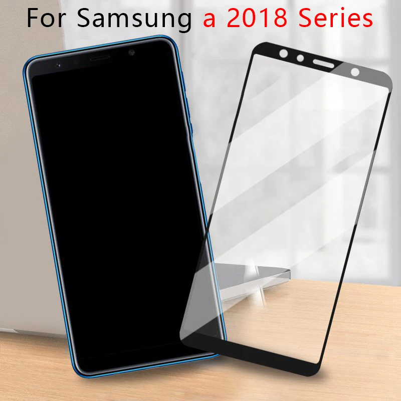 

protective glass for samsung a9 a8 a7 a6 plus 2018 tempered glas screen protector on galaxy a 6 7 8 9 a6plus a8plus a72018 7a 8a