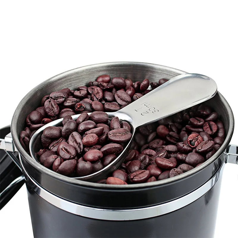 15/30ml Stainless Steel Measuring Spoon Cute Tea Coffee Scoop Kitchen Measure Tools Spoon For Coffee Tea Milk Powder