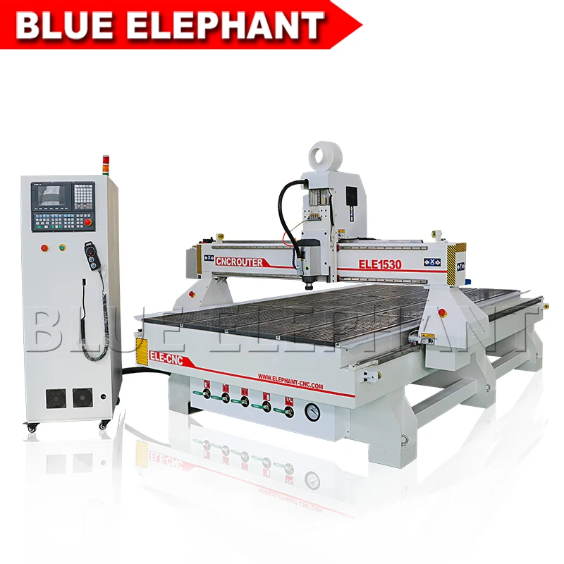 Фрезерные станки с ЧПУ Blue Elephant 1530 3 осевой фрезерный станок цена на Китай|3 axis milling