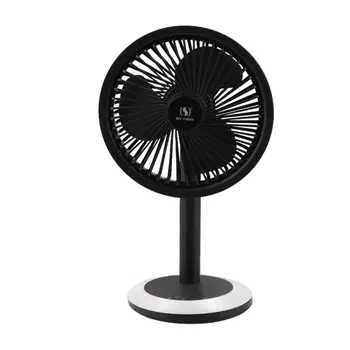 

Usb Desktop Table Fan 4000Mah Usb Rechargeable 3 Modes Wind Speed Cooling Oscillating Fan For Office