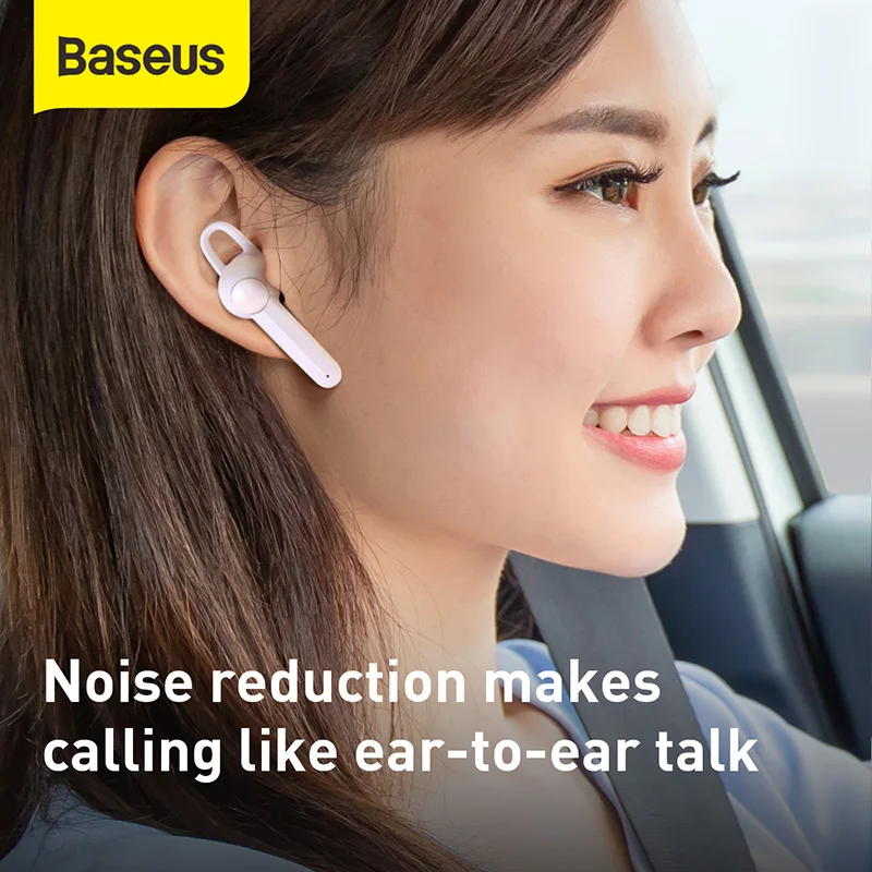 100 Official Original Baseus A05 Magnetic Charging Wireless Bluetooth Earphone Handsfree with Microphone Business USB Ear Hook