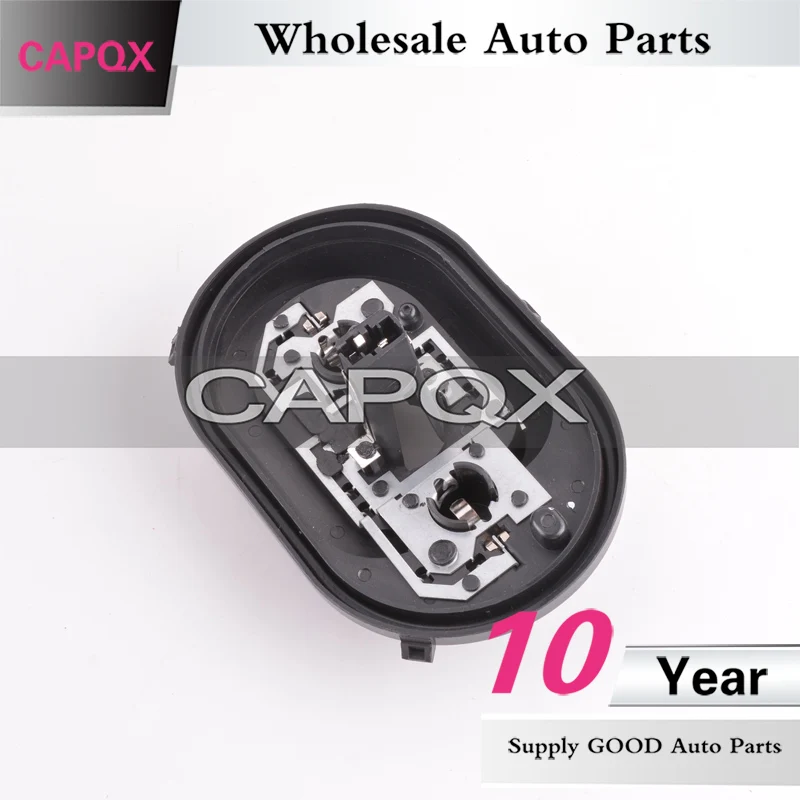 CAPQX для Tiguan 2010-2013 Высококачественный тормозной светильник, задний светильник, монтажная плата, держатель лампы, отверстие для лампы