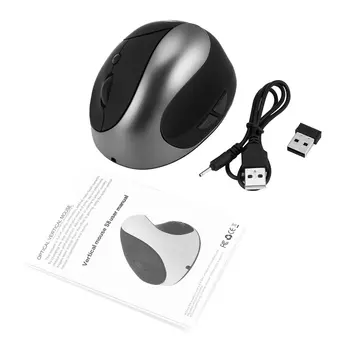 

WH908A Portable 6D Wireless Optical Vertical Mouse Speed Adjustable With USB Receiver for Home Office Gaming Use