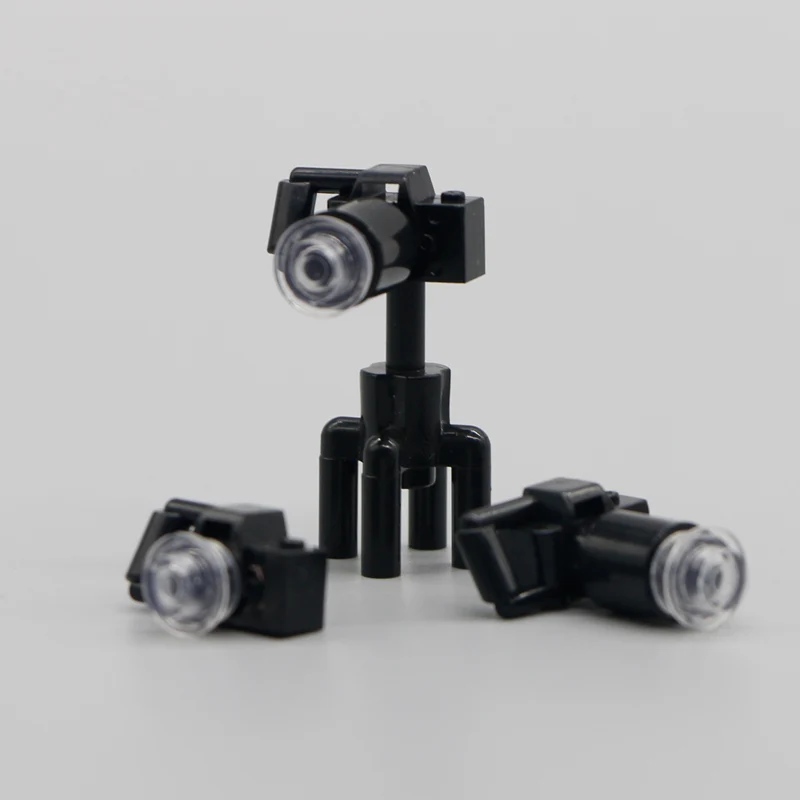 Building Blocks LegoINGly City Accessory House Chair Letter box clock Brick toy Camera Chair Mobile Phone Friends Food Magnifier