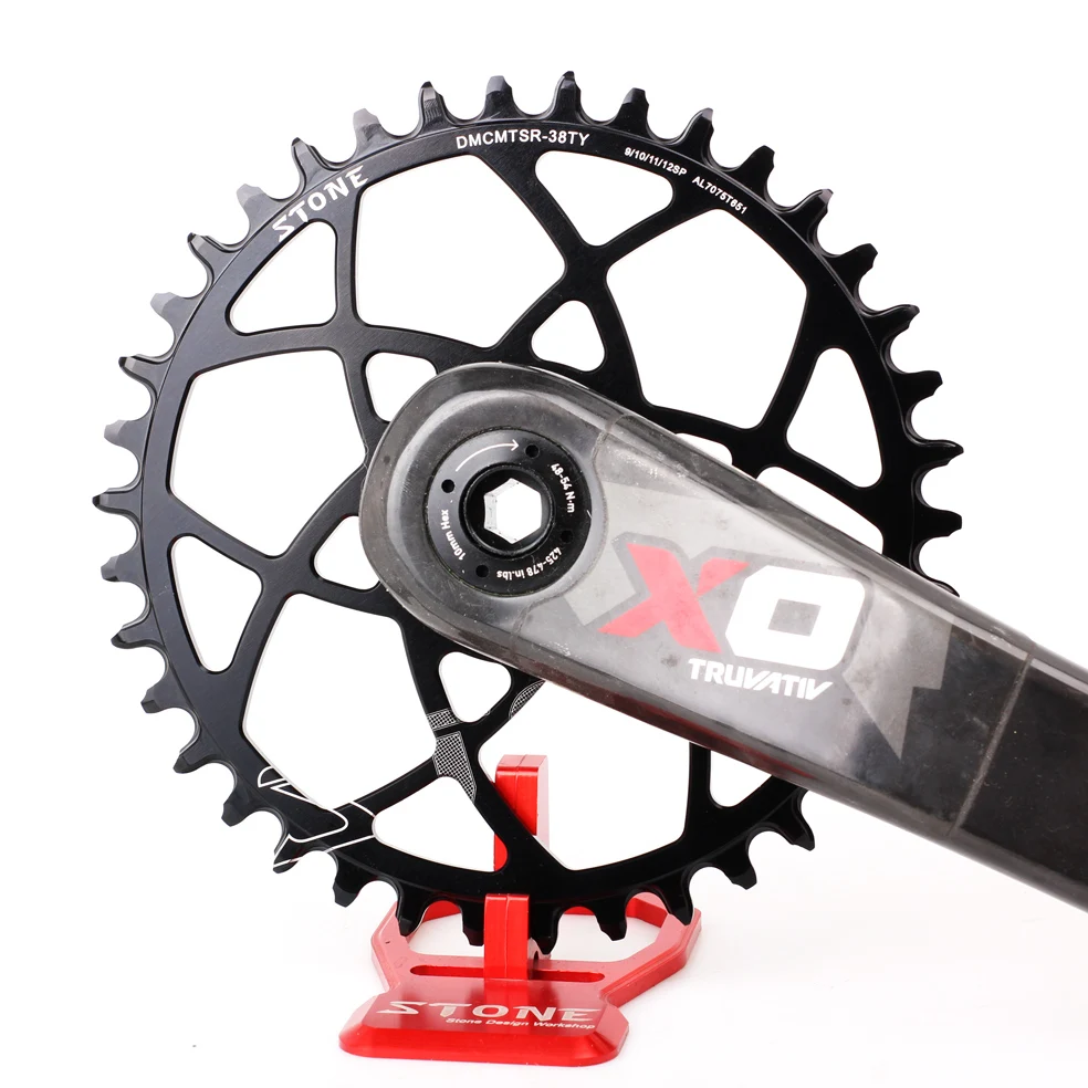 Каменная круглая цепь 0 мм для sram gxp X9 X0 XX1 X1 30t 32 34 36 38 40 42 44 46 48T велосипедная