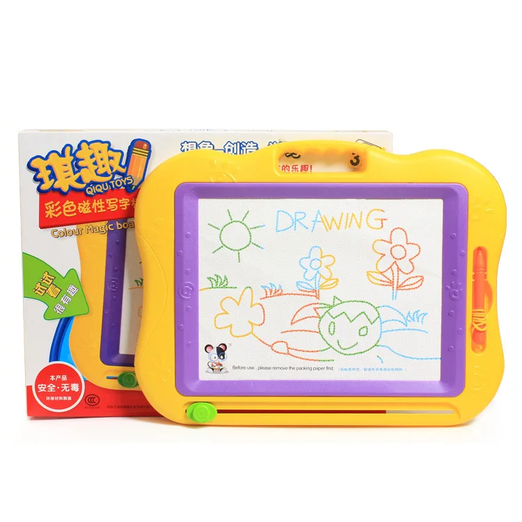 

Qiqu toys Color Magnetic Drawing Board Extra Large-Infants Children Xiao Baby Graffiti Drawing Board Toy Extra Large