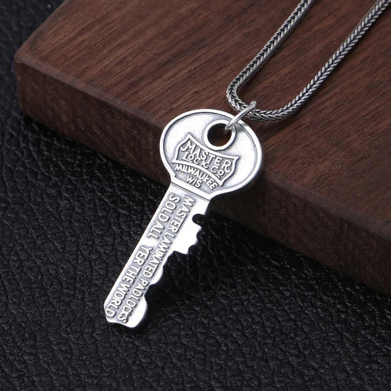 Emith Fla 925 пробы, серебряное ожерелье, подвески для женщин и мужчин, модные ювелирные изделия, этнические винтажные подвески
