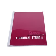 Золотая книга Феникса, временные трафареты для тату, для боди-арта, рисования цветами, серии, Косметика для макияжа