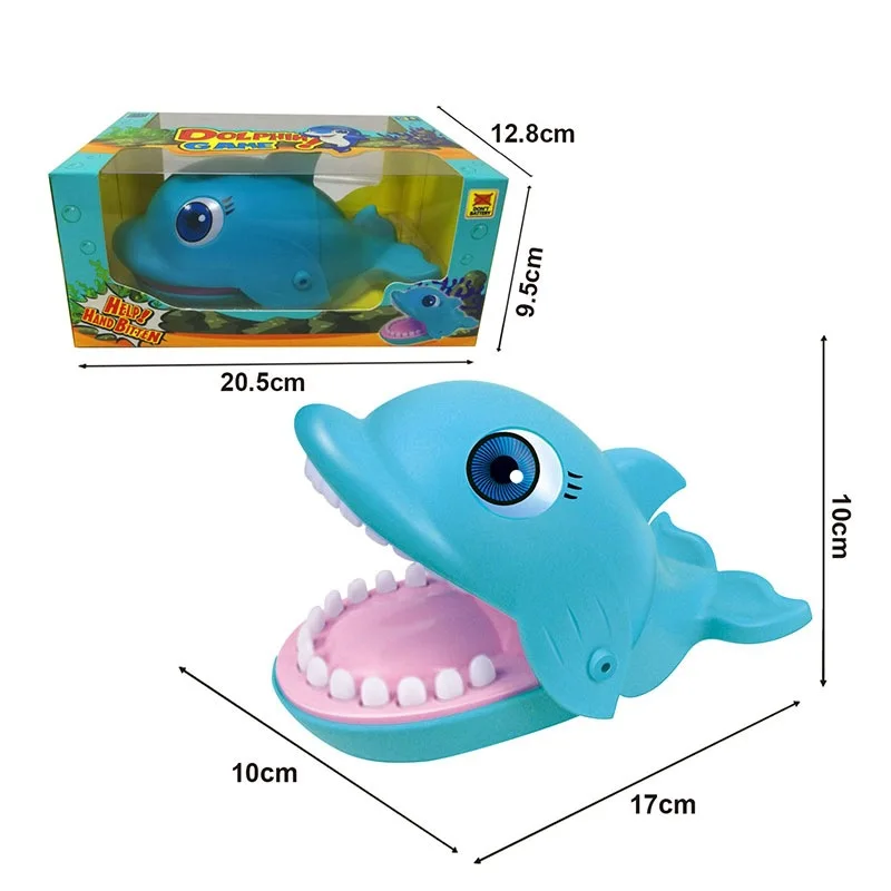 Bite Finger Dolphin детские развивающие настольные игры родитель и ребенок интерактивные трюки игрушки Bite Finger крокодил, Акула