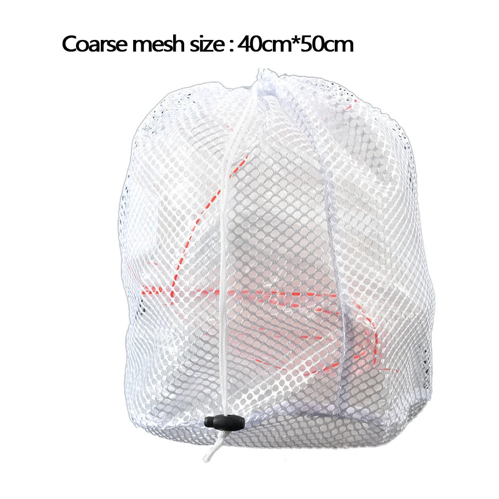 Laundry Mesh Bags Drawstring Net Laundry Saver Mesh Washing Pouch  Washing Machine  Net Bag Laundry Bra Aid Pack Laundry Bag 