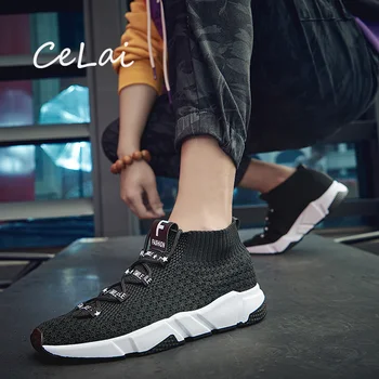 

CeLai Shoes Men Sneakers Male Breathable Casual Shoes Mocassin Basket Homme Comfortable Light Trainers Chaussures Hommes A-014