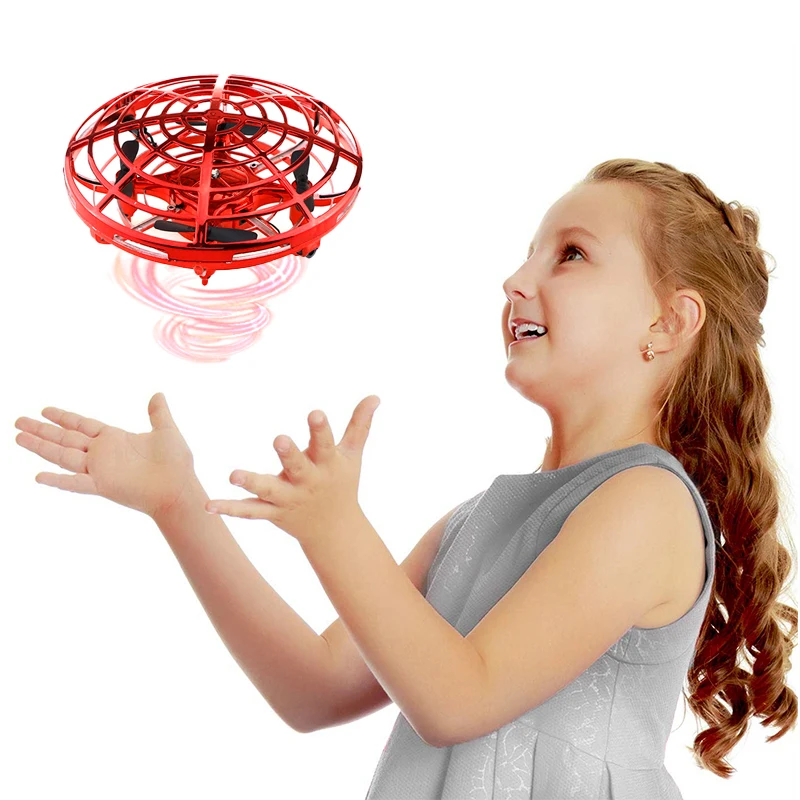 Mini Drone UFO Hand Operated Toys For Kids RC Helicopter Quadrocopter Dron Infrared Induction Aircraft Flying Ball Mini Drone UFO Hand Operated Toys For Kids RC Helicopter Quadrocopter Dron Infrared Induction Aircraft Flying Ball