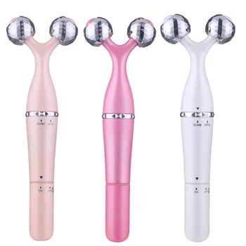 

3D Roller Facial Massager Electric Firming Skin Fine Lines Create Y-shaped Face Slimming Massager