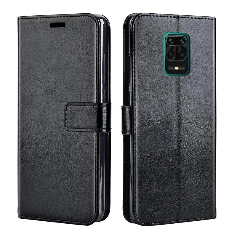 Кожаный чехол книжка для Xiaomi Redmi 9 S накладка note Pro Max|Бамперы| |