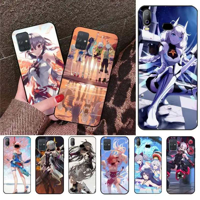 Honkai impact 3-й окрашенный красивый чехол для телефона Samsung Galaxy A01 A11 A31 A81 A10 A20 A30 A40 A50 A70